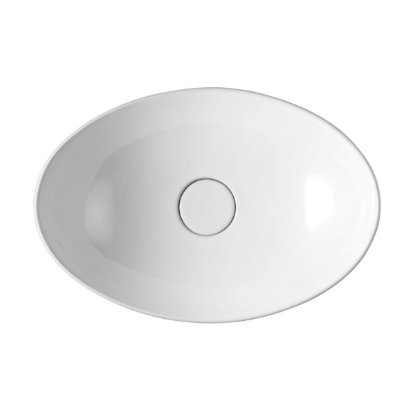 Encontraproduto.com.br - Cuba de Apoio Oval Ica21 Sem Mesa Icasa