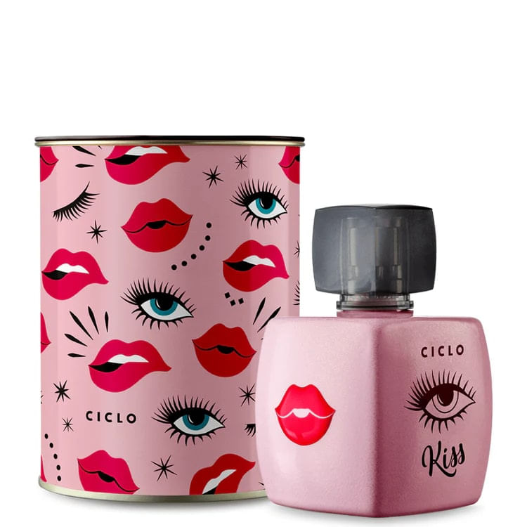 Deo Colonia Lata 100ml Kiss - Ciclo