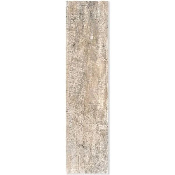 Porcelanato Amsterdam Bege Natural 24,5X100cm Caixa com 2,2m² Retificado Villagres