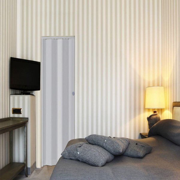 Encontraproduto.com.br - Porta Prática 210X60 Easy Lock Branca Com Prata Araforros