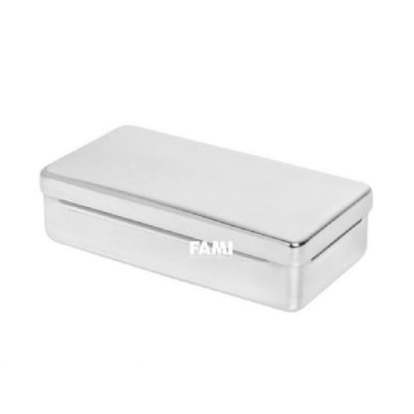 Encontraproduto.com.br - Estojo Inox Liso 20x10x05 cm Econox - Fami