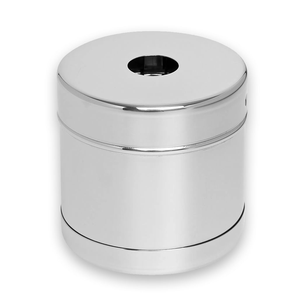 Encontraproduto.com.br - Porta Algodão Inox Servido 8x8 cm - Fami