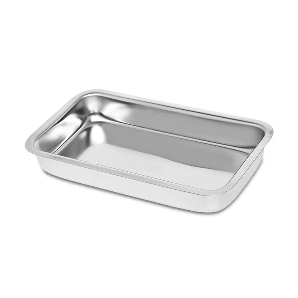 Bandeja Inox Lisa 22x12x3,5 cm 600ml Econox - Fami