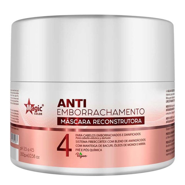 Encontraproduto.com.br - Máscara Reconstrutora Antiemborrachamento Magic Color 300g