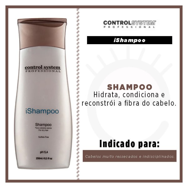 Encontraproduto.com.br - Control System Ishampoo  - Shampoo Hidratante 250ml