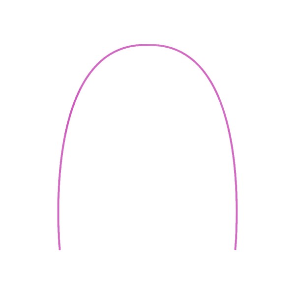 Arco Niti Cosmético Rosa Superior - Tecnident