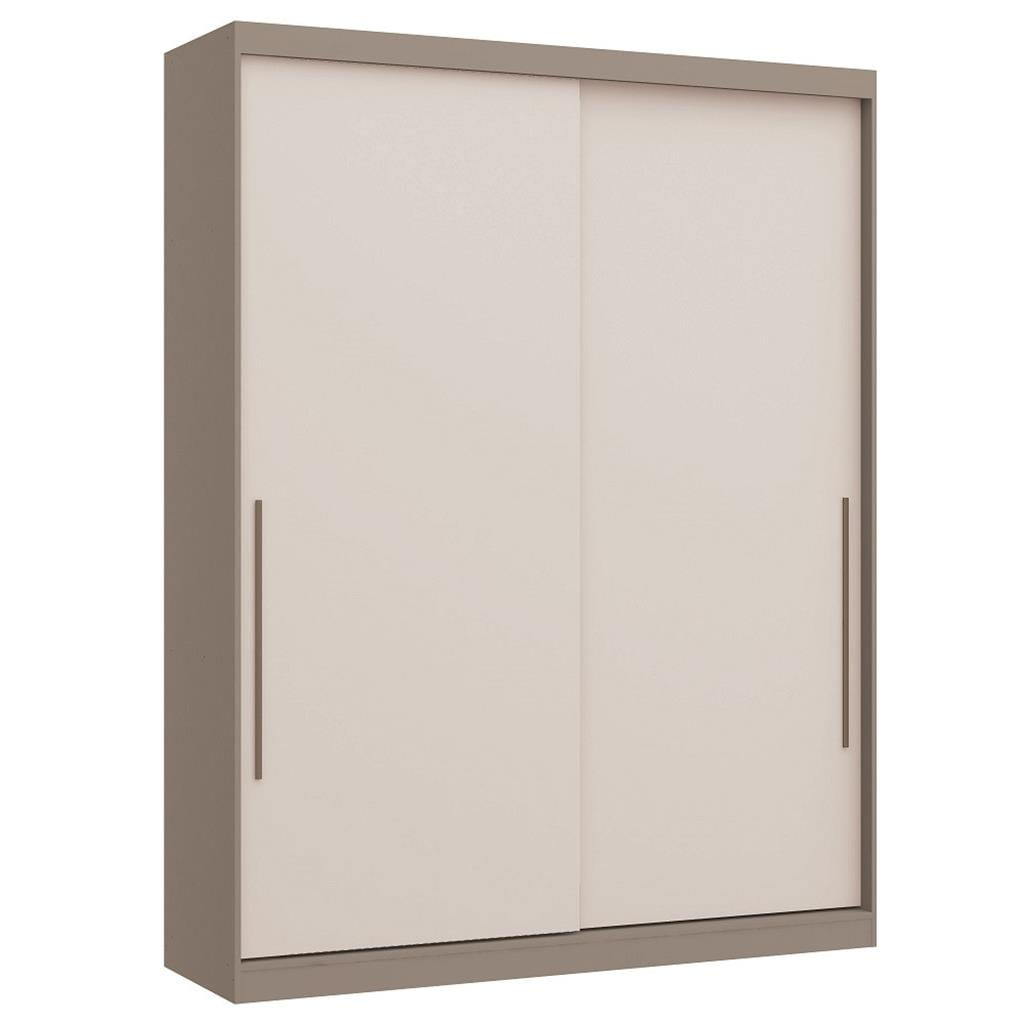 Guarda Roupa Solteiro 2 Portas de Correr Elegance Móveis Castro
