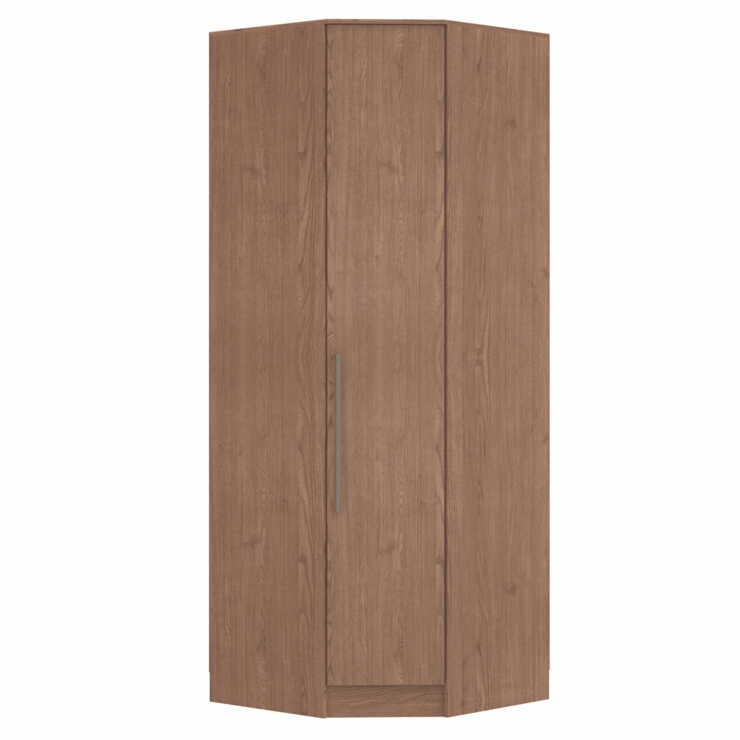 Guarda Roupa Modulado Requinte de Canto com 1 Porta - Macadâmia