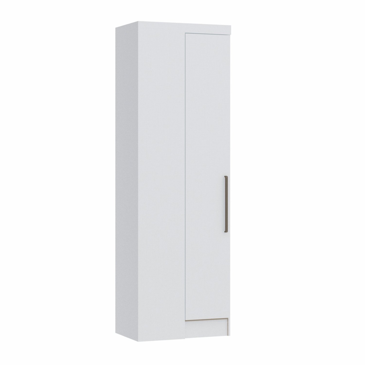 Guarda Roupa Modulado Infinity Canto Reto com 1 Porta - Branco Line