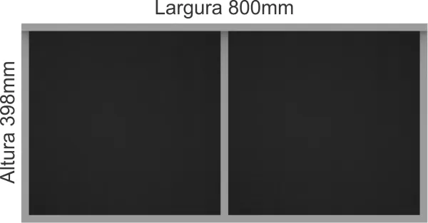 Encontraproduto.com.br - Armário Aéreo Modulado Requinte com 1 Porta Basculante - Macadâmia/Duna Line
