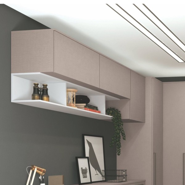 Encontraproduto.com.br - Armário Aéreo Modulado Requinte com 1 Porta Basculante - Duna Line