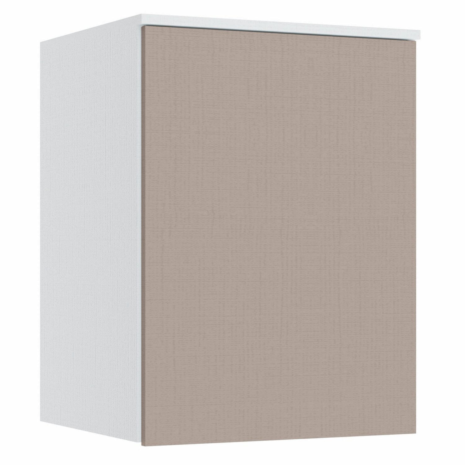 Armário Aéreo Modulado Requinte com 1 Porta - Branco Line/Duna Line