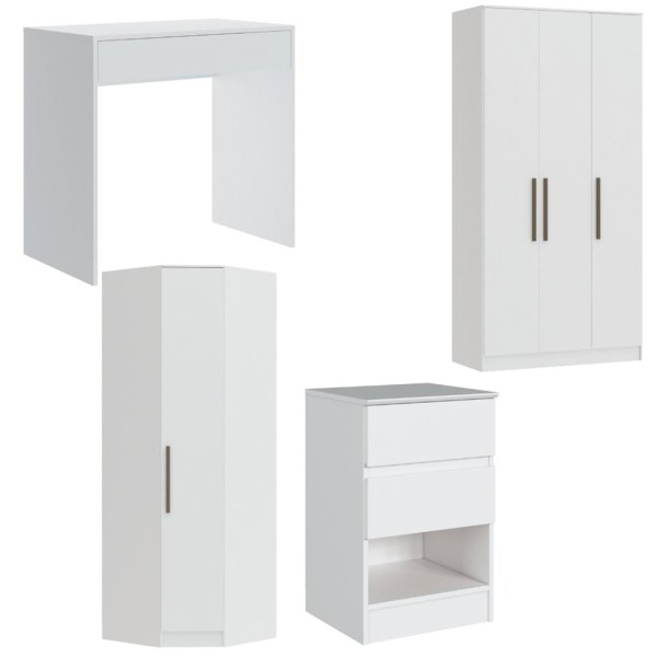 Encontraproduto.com.br - Dormitório Modulado Solteiro Urban Móveis Castro