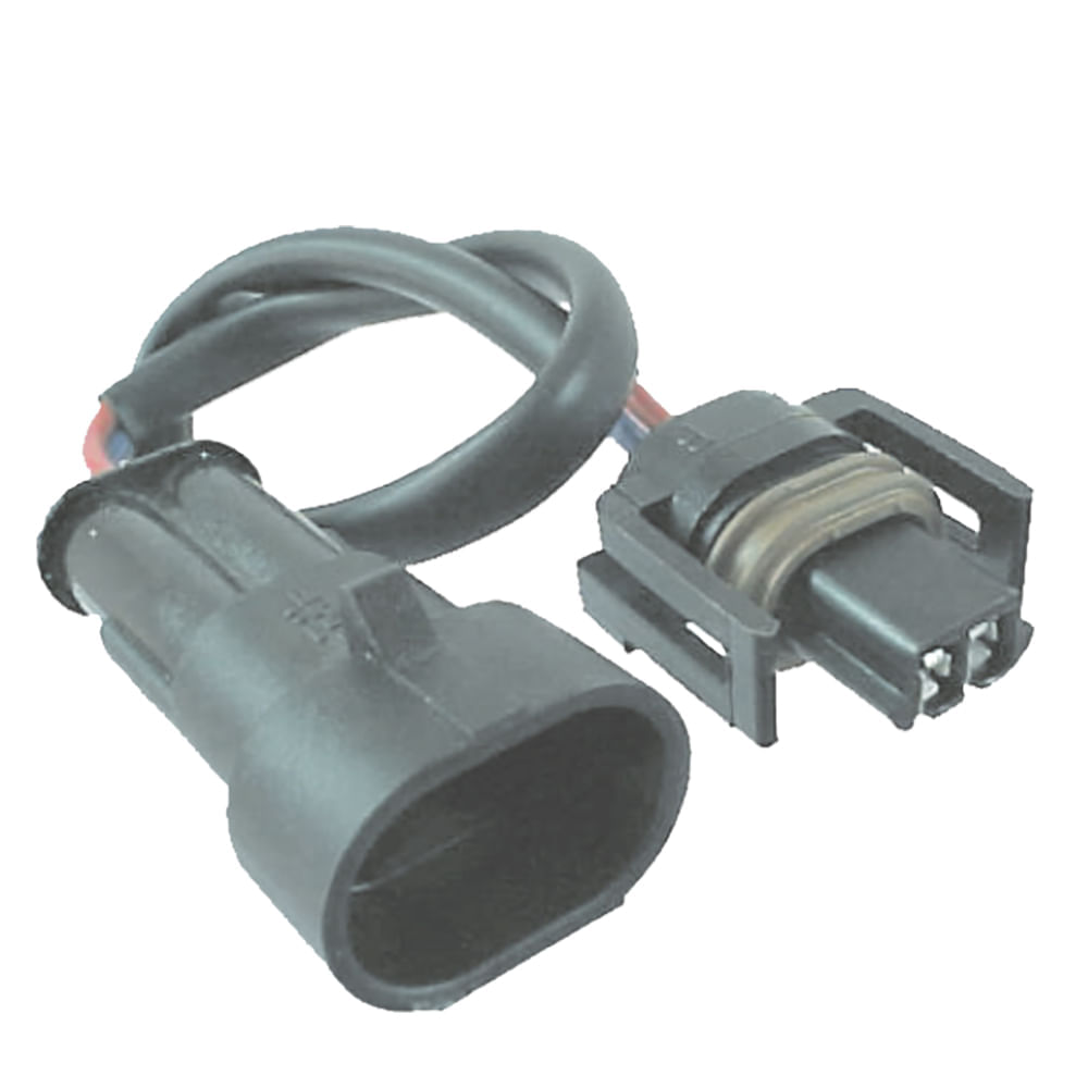CONECTOR BICO INJETOR 2 VIAS FIAT UNO MILLE  - TC1021062