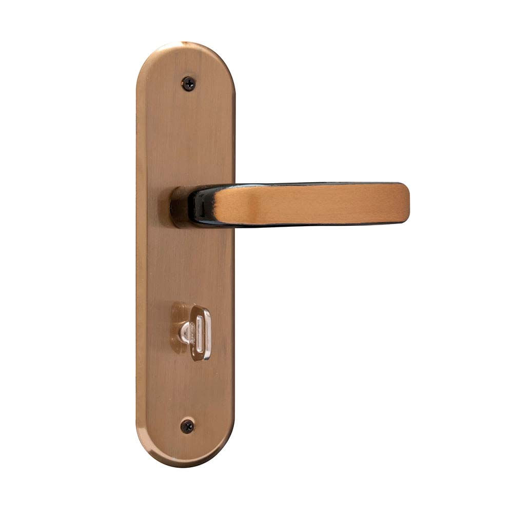 Fechadura MGM Stilo BL Bronze Latonado Banheiro Esp. ID 480