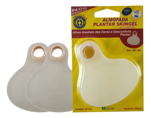 Almofada Plantar Skingel SG105 - par
