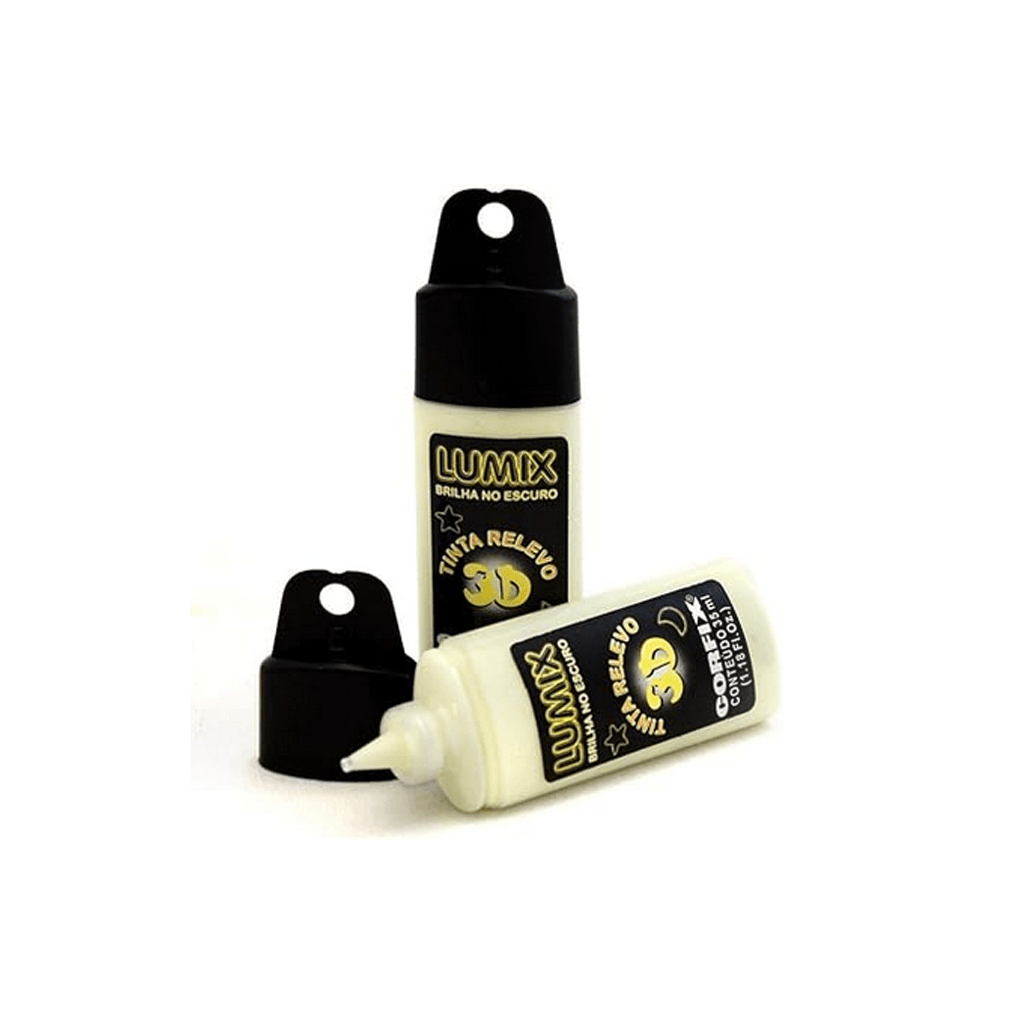 Encontraproduto.com.br - Tinta Brilha No Escuro Lumix Fosforescente Corfix 35ml