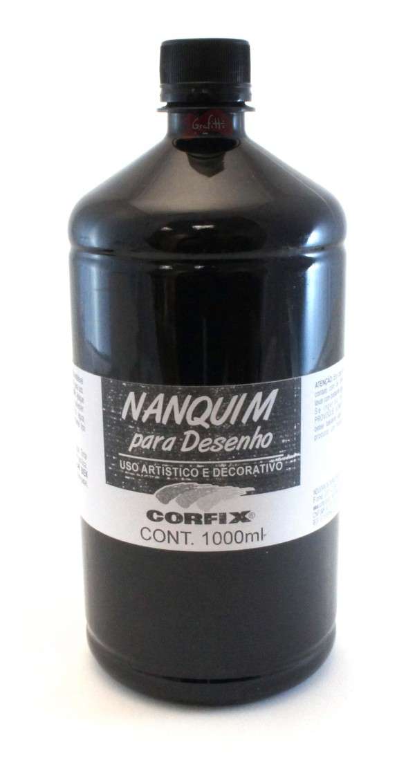 Encontraproduto.com.br - Tinta Nankin Preto 321 1000ml Corfix