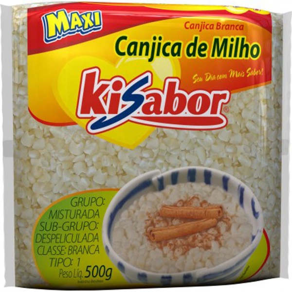 Encontraproduto.com.br - Canjica Kisabor Cristal 500g