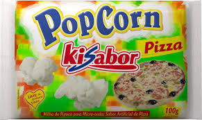 Encontraproduto.com.br - Pipoca Para Microondas Pizza Kisabor 100g
