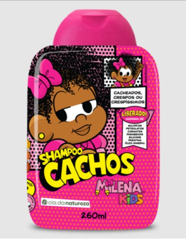 Shampoo Turma da Mônica Kids Milena 260ml