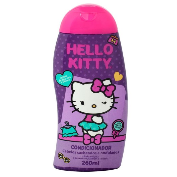 Encontraproduto.com.br - Condicionaodr Infantil Hello Kitty Cabelos Cacheados 260ml