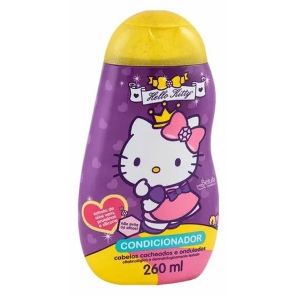 Encontraproduto.com.br - Condicionaodr Infantil Hello Kitty Cabelos Cacheados 260ml