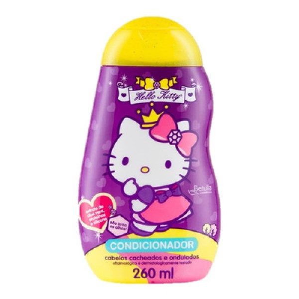 Encontraproduto.com.br - Condicionaodr Infantil Hello Kitty Cabelos Cacheados 260ml