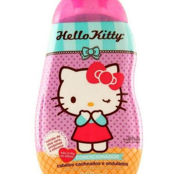Encontraproduto.com.br - Condicionaodr Infantil Hello Kitty Cabelos Cacheados 260ml
