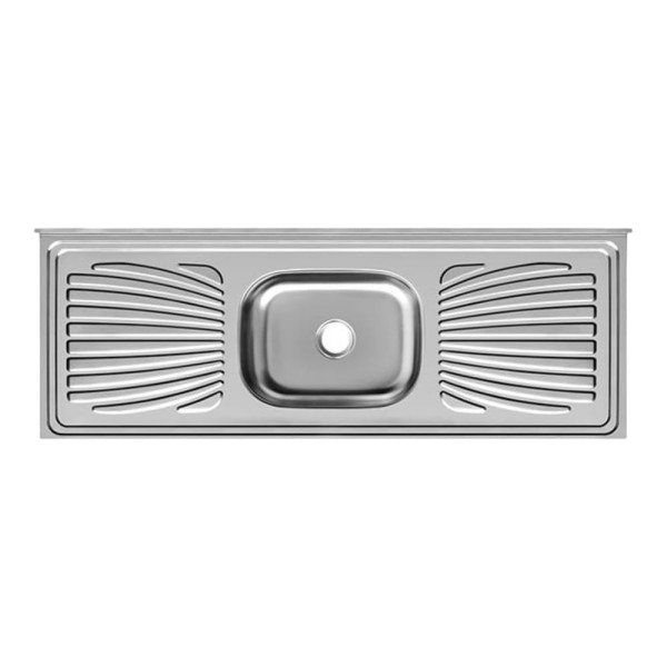 Encontraproduto.com.br - Pia de Cozinha Aço Inox Monobloco 1,80m