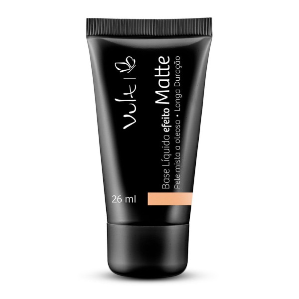 Encontraproduto.com.br - Vult Base Liquida Matte Rosa 01 Pele Mista A Oleosa 26 Ml