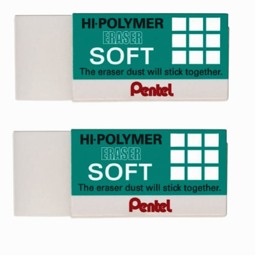 Borracha Hi-Polymer Eraser Soft 2un