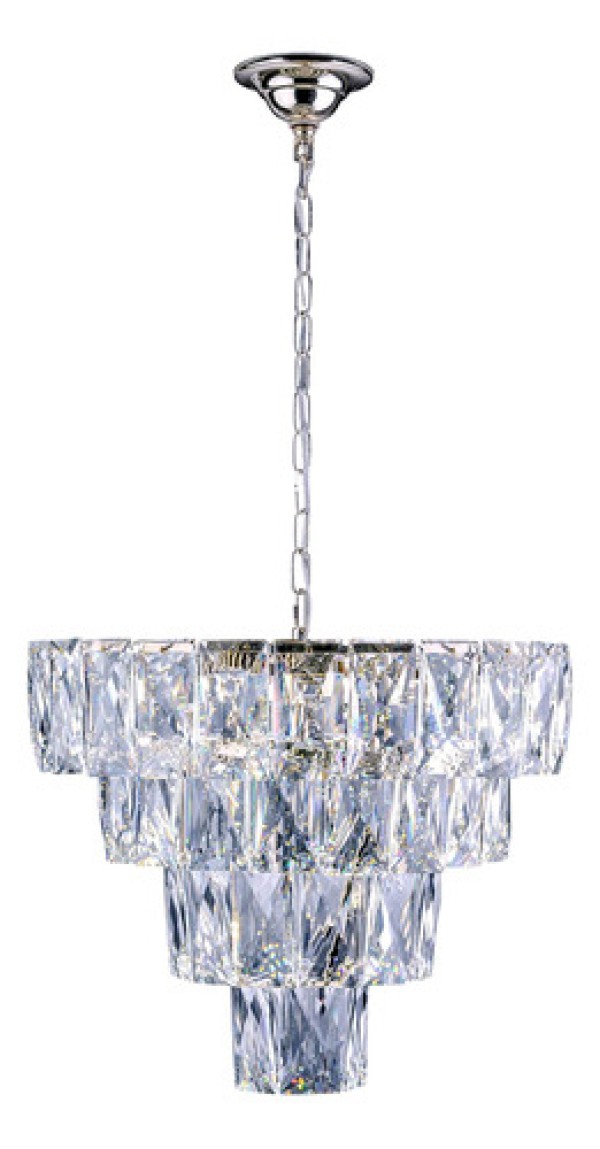 Encontraproduto.com.br - Lustre Fasano Cromado G9 9 Lâmpadas Startec