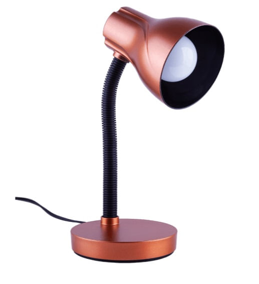 Luminária De Mesa Spiralle Cobre Bivolt Startec