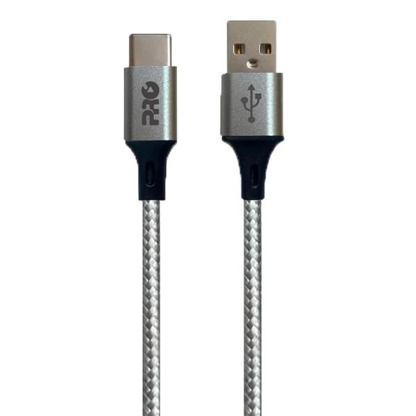 Cabo Usb-a/Usb-c Proeletronic 1,5m Cinza (MP)