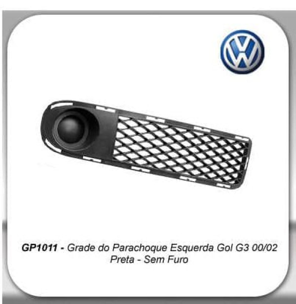 Encontraproduto.com.br - Grade Parachoque Gol Ger Iii Esq S Farolete Fase 1