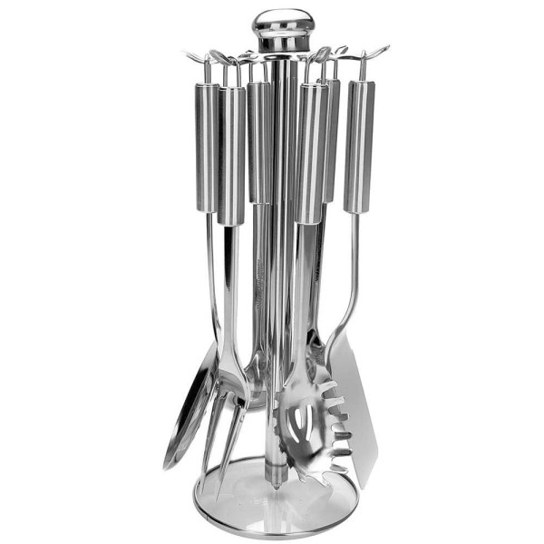 Encontraproduto.com.br - Jogo de Utensílios 7 Pçs De Aço Inox As7a2 Mimo Style