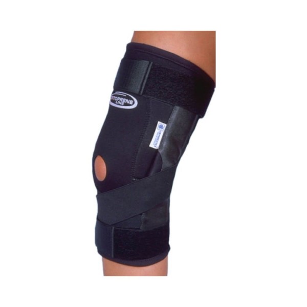 Encontraproduto.com.br - Ortocenter 1695 Joelheira Neoprene Articulada C/ Cintas Cruzadas M