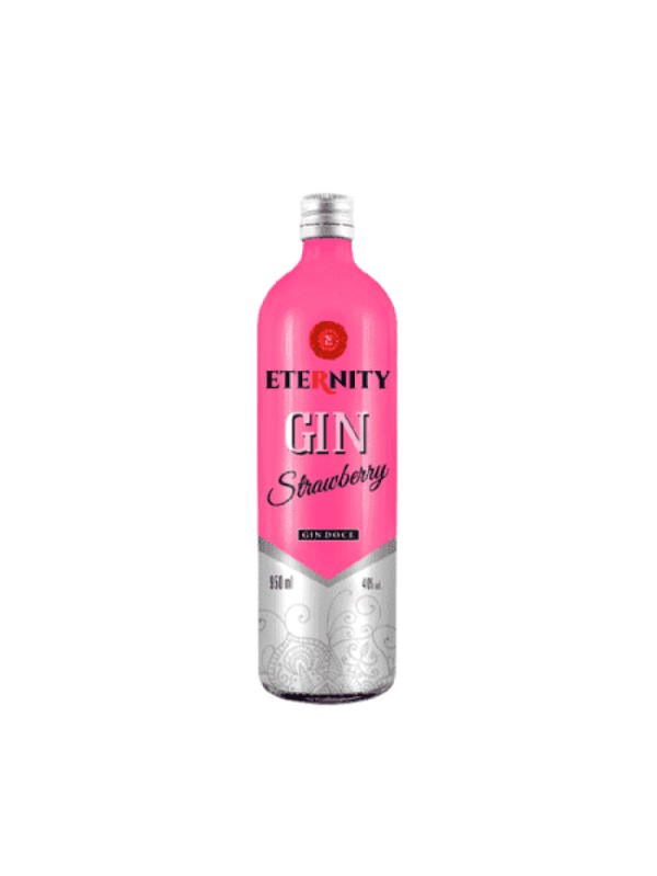 Encontraproduto.com.br - Gin ETERNITY Strawberry Morango Garrafa 900ml