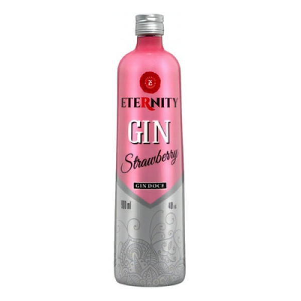 Encontraproduto.com.br - Gin ETERNITY Strawberry Morango Garrafa 900ml