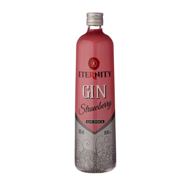 Encontraproduto.com.br - Gin ETERNITY Strawberry Morango Garrafa 900ml