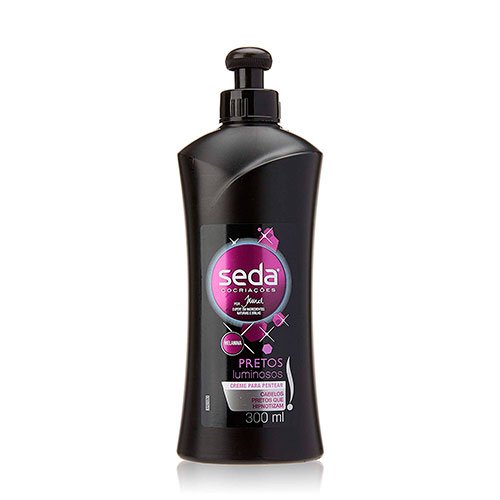 Encontraproduto.com.br - Creme para Pentear Seda Pretos Luminosos 300ml