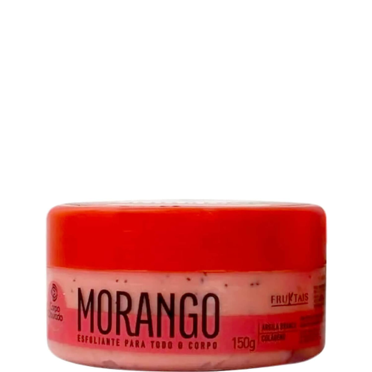 Encontraproduto.com.br - Corpo Dourado Fruktais - Esfoliante Corporal Morango e Colágeno 150g