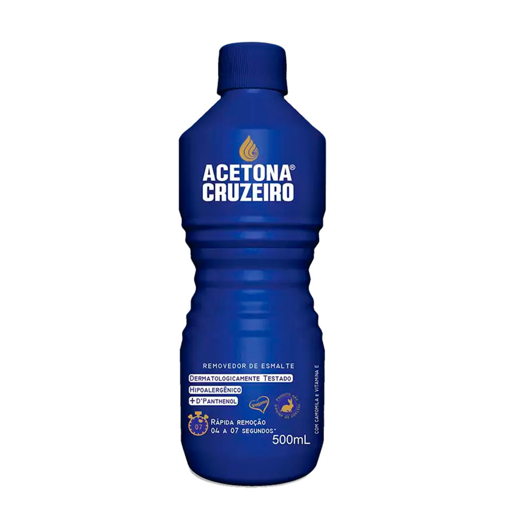 Encontraproduto.com.br - Removedor De Esmaltes Acetona Cruzeiro 500ml