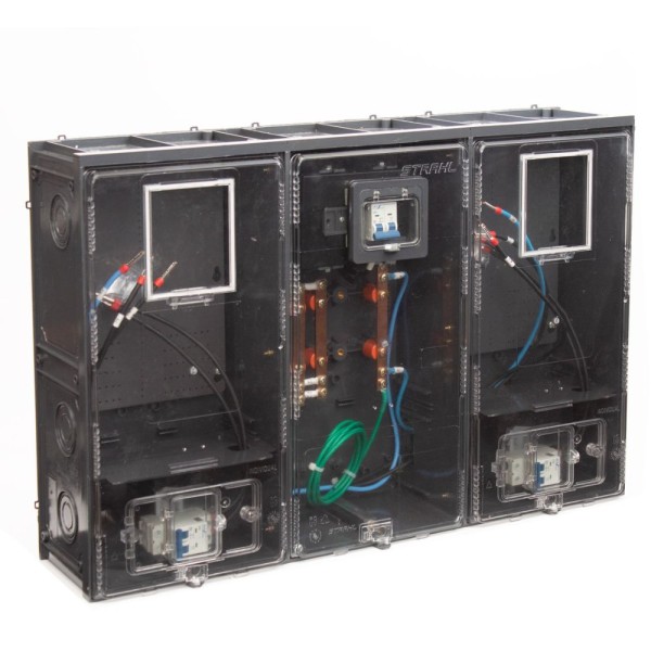 Conjunto Montagem Básica Para 2 Medidores Padrão Elektro Strahl