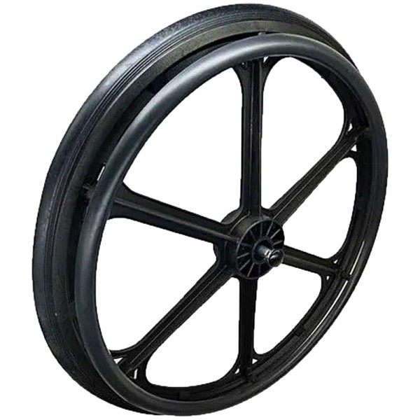 Encontraproduto.com.br - Roda Aro 24 com Pneu Inflável para Cadeira Rodas Jaguaribe - unidade