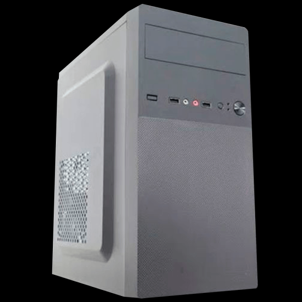 Gabinete K-MEX Micro ATX GM-06TH 1 Baia com 2 Entradas USB 2.0 + Áudio AC97