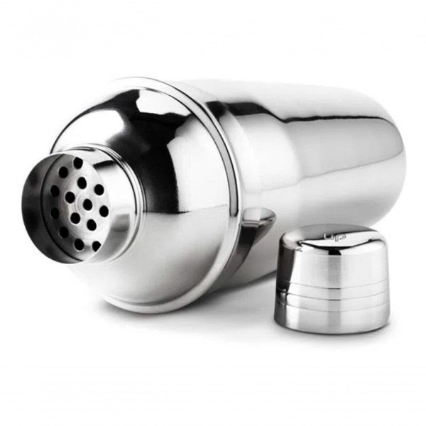 Encontraproduto.com.br - Coqueteleira Aço Inox 750 Ml Conjunto Com 3 Peças Drinks Caipirinha Bar
