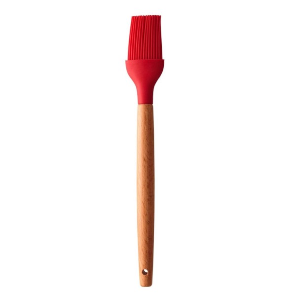 Encontraproduto.com.br - Pincel de Silicone com Cabo de Bambu Fratelli 32cm