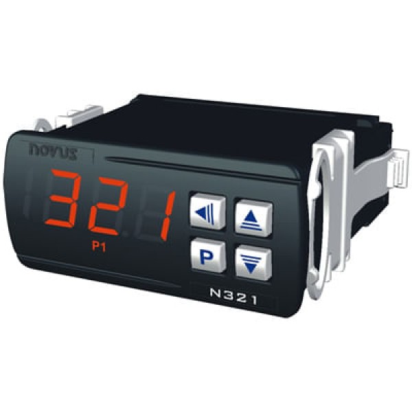 Encontraproduto.com.br - Controlador De Temperatura Para Refrigeração E Aquecimento N321 NTC - Sensor NTC - 100-240VCA/CC - Novus